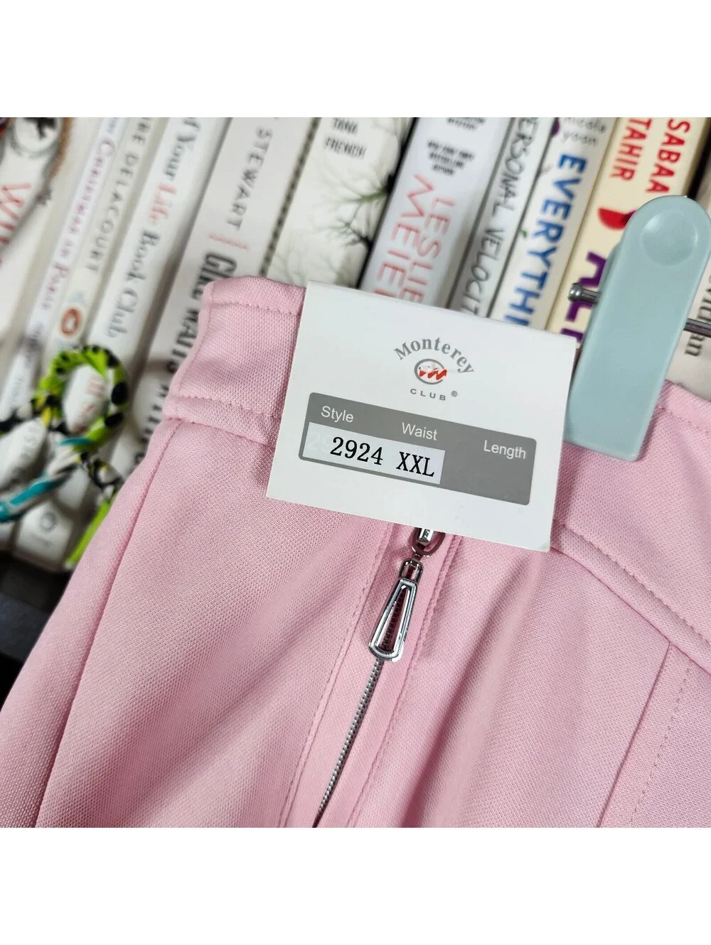 Monterey Club Pink Pull-On Golf Skort Women's XXL Style 2924 Athletic